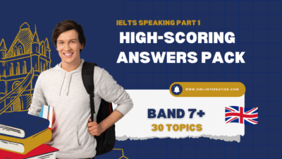 IELTS Speaking Part 1 High-Scoring Answers Pack